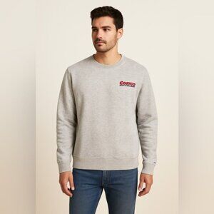 Kirkland Signature Costco Crewneck Sweatshirt Grey Men’s Size L